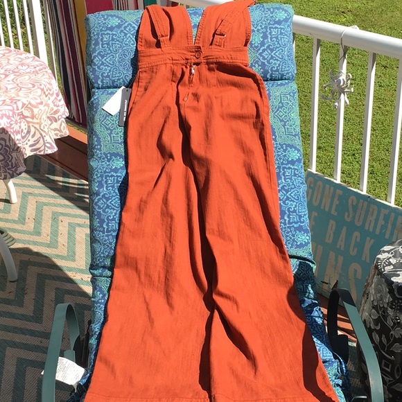 DOLLHOUSE OVERALLS RUST W24 NWT๐ธ - Picture 3 of 8